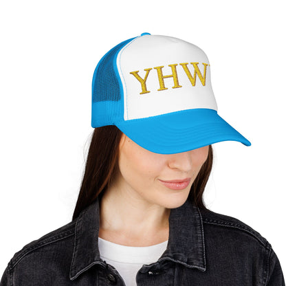 YHWH Embroidered Foam Trucker Hat