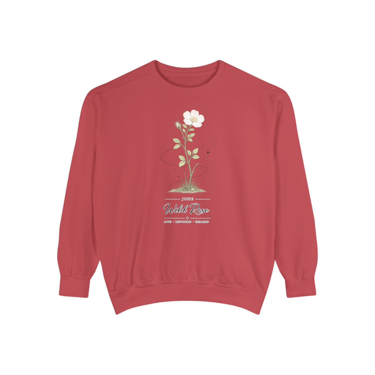 June Birth Flower Sweatshirt