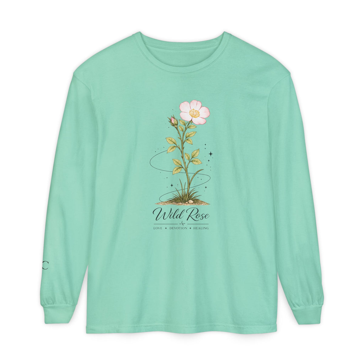 Wild Rose Long Sleeve T-Shirt