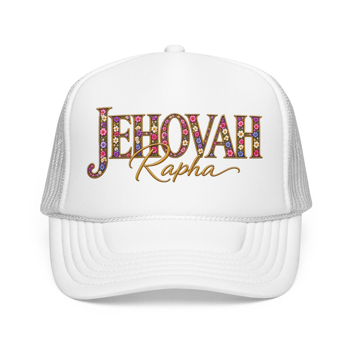 Jehovah Rapha Foam Trucker Hat