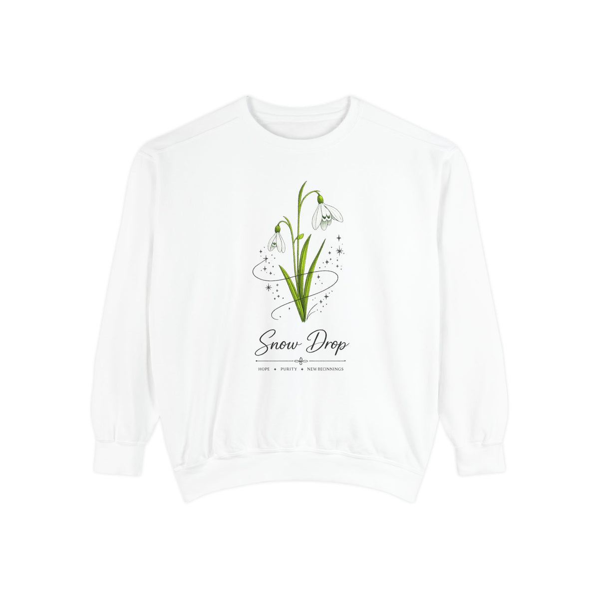 Snow Drop Sweatshirt