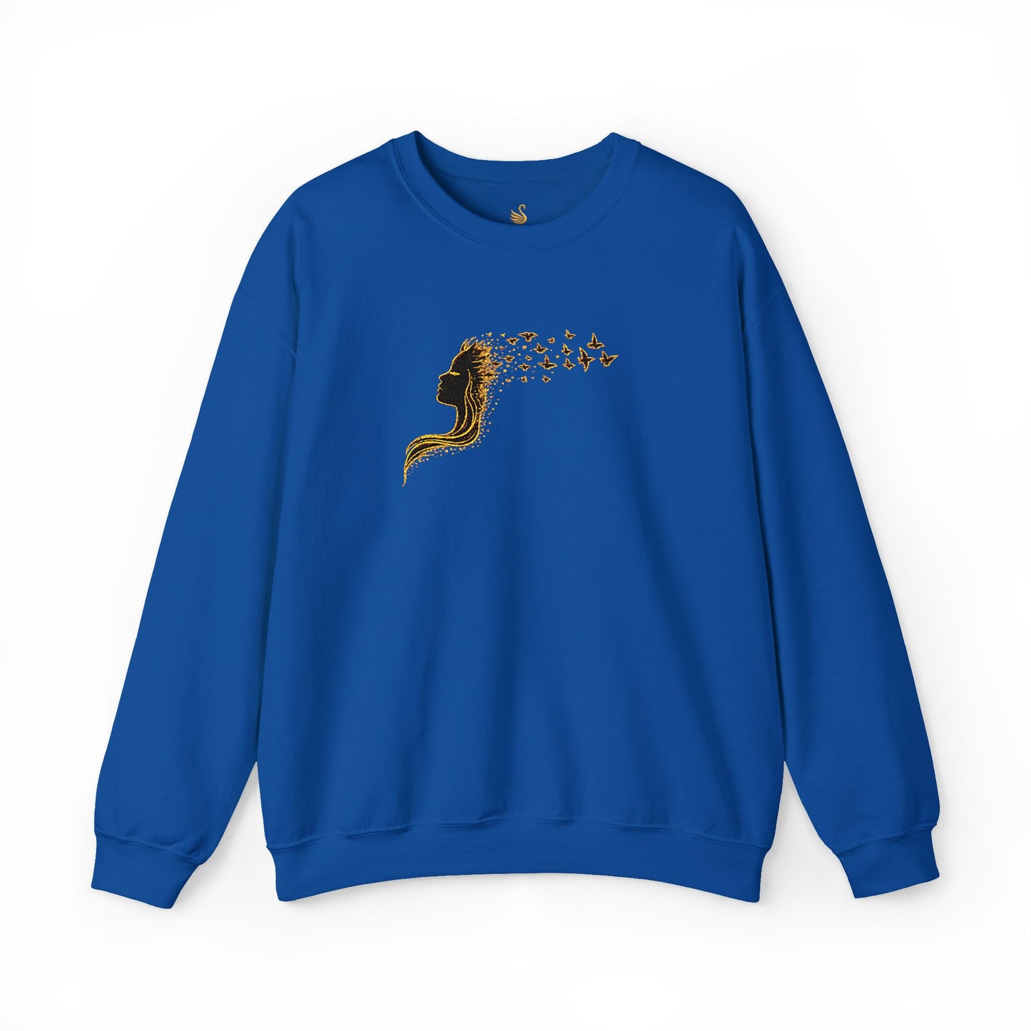 Her Flight Embroidered Sweatshirt