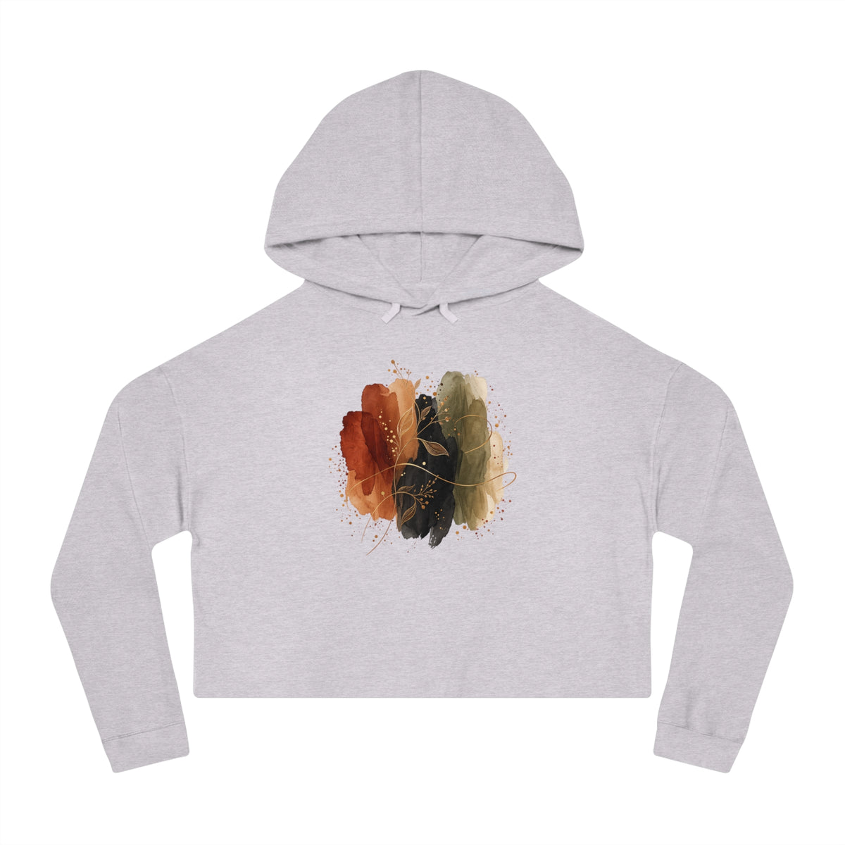 Art of Becoming Cropped Hooded Sweatshirt