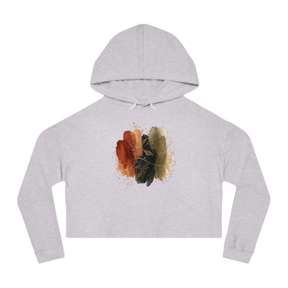 Art of Becoming Cropped Hooded Sweatshirt