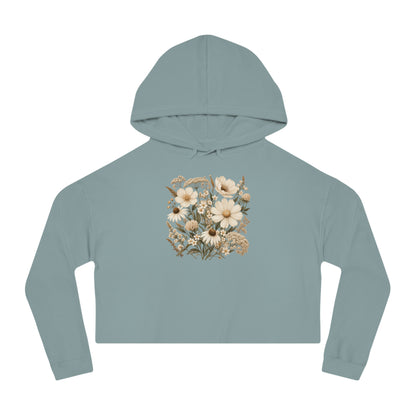 Quiet Grace Cropped Hooded Sweatshirt