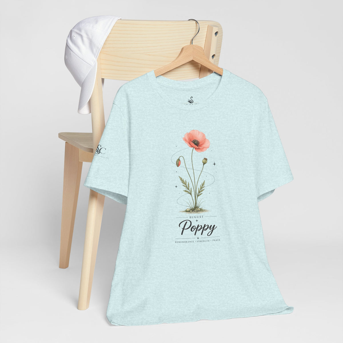 August Birth Flower T-Shirt