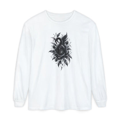 Dark Bloom Long Sleeve T-Shirt