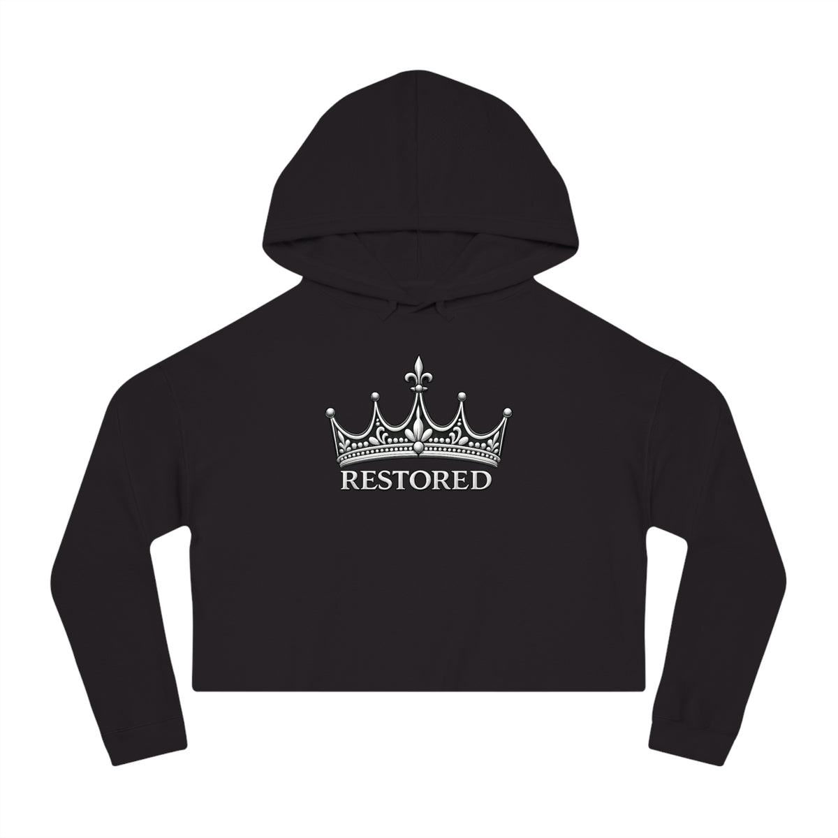 Restored Crown Cropped Hooded Sweatshirt