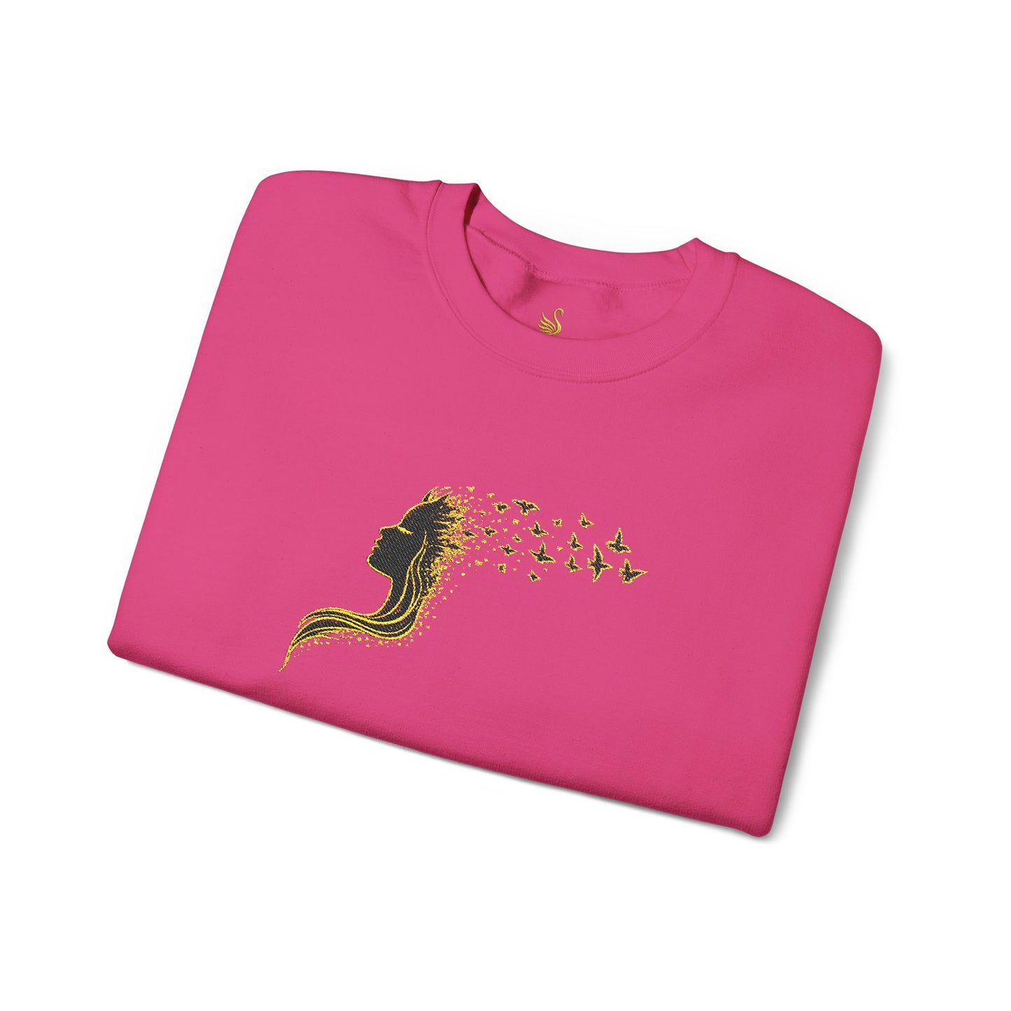 Her Flight Embroidered Sweatshirt