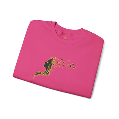 Her Flight Embroidered Sweatshirt