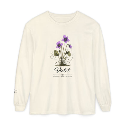 Violet Long Sleeve T-Shirt