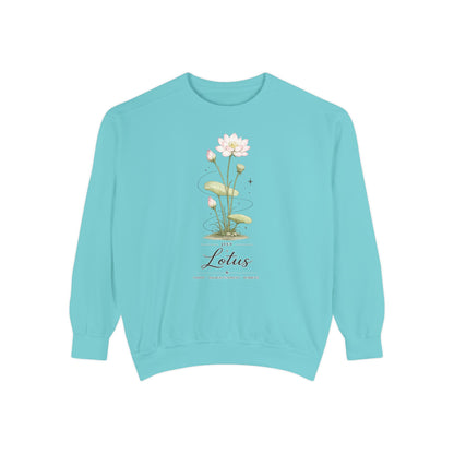July Birth Flower Sweatshirt