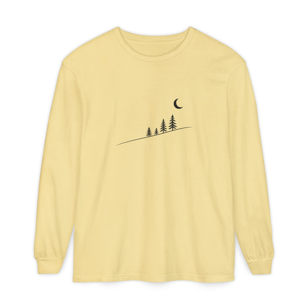 Moonlit Slope Long Sleeve T-Shirt