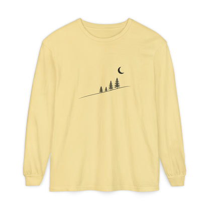 Moonlit Slope Long Sleeve T-Shirt