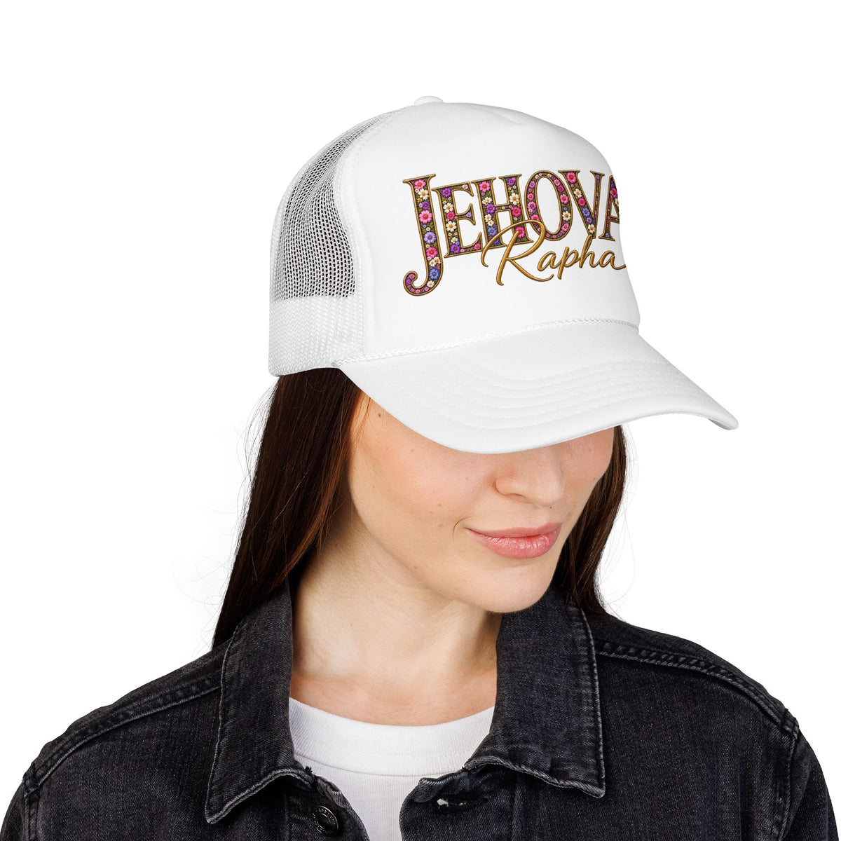 Jehovah Rapha Foam Trucker Hat