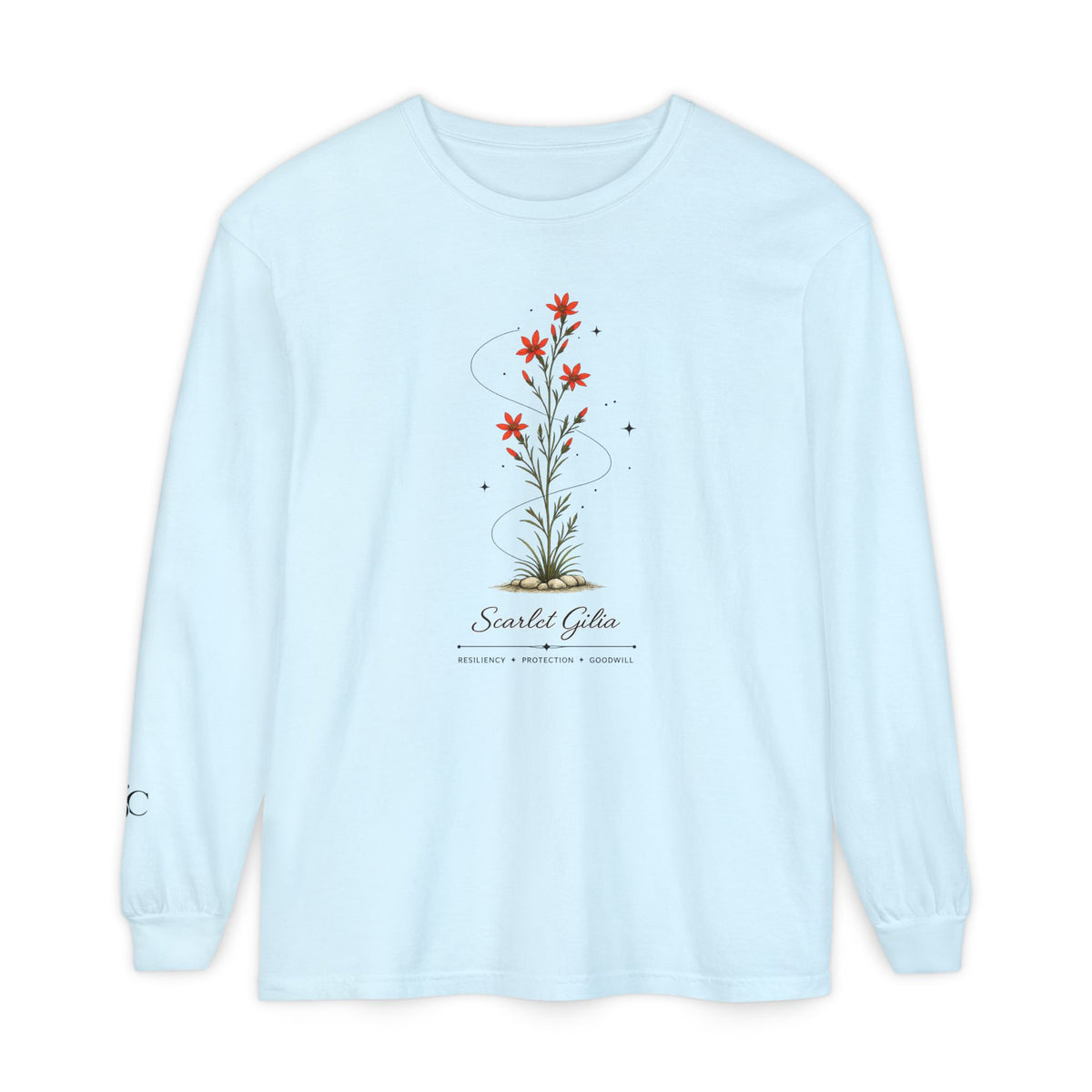 Scarlet Gilia Long Sleeve T-Shirt