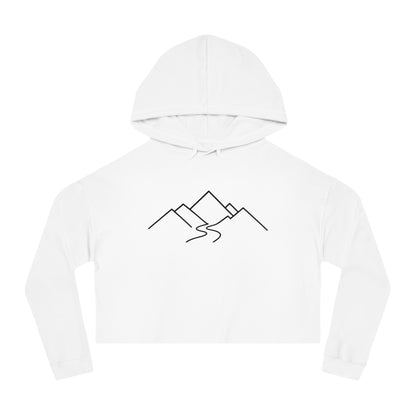 Valley Majesty Cropped Hooded Sweatshirt