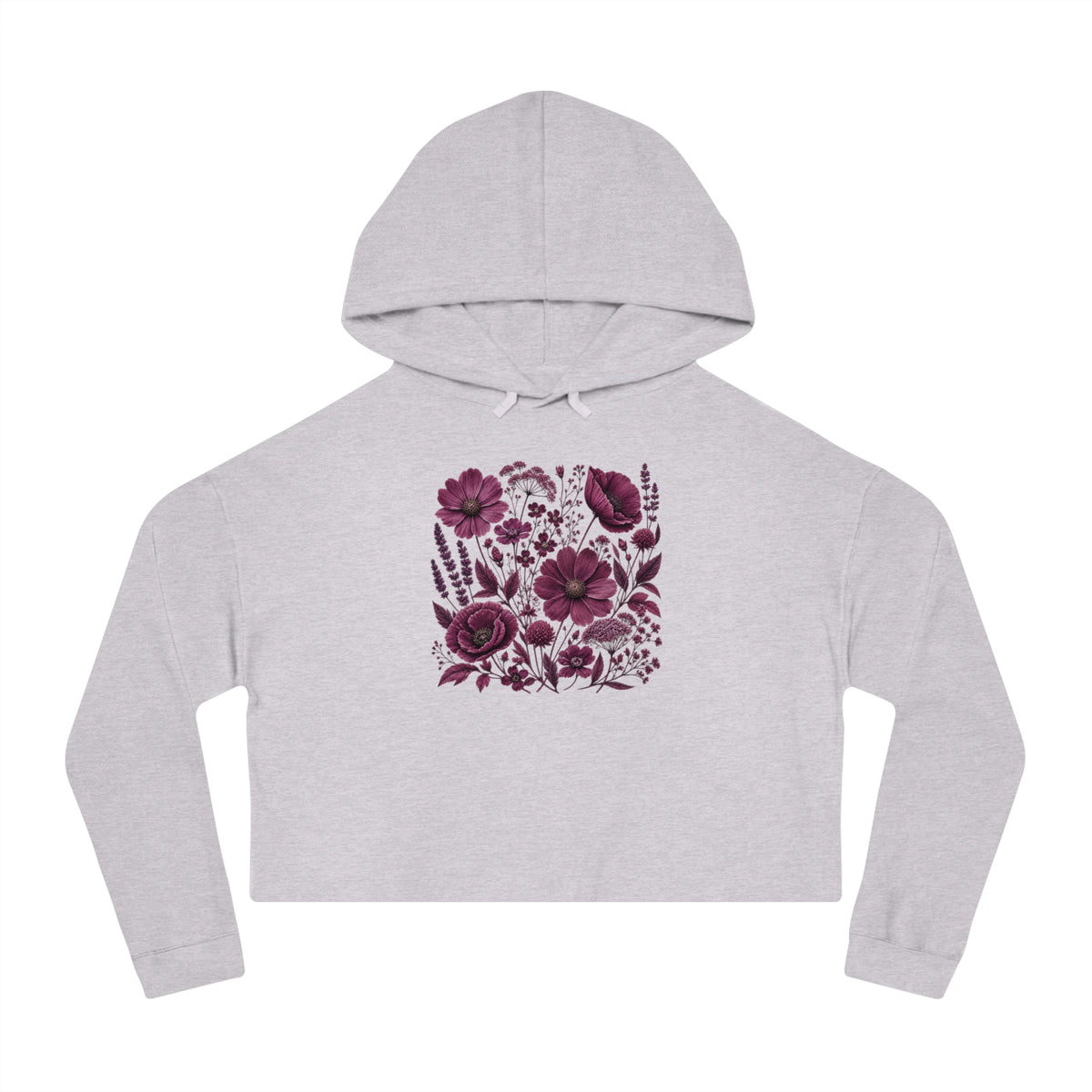Wild at Heart Cropped Hooded Sweatshirt