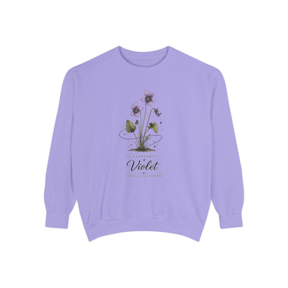 February Birth Flower Sweatshirt