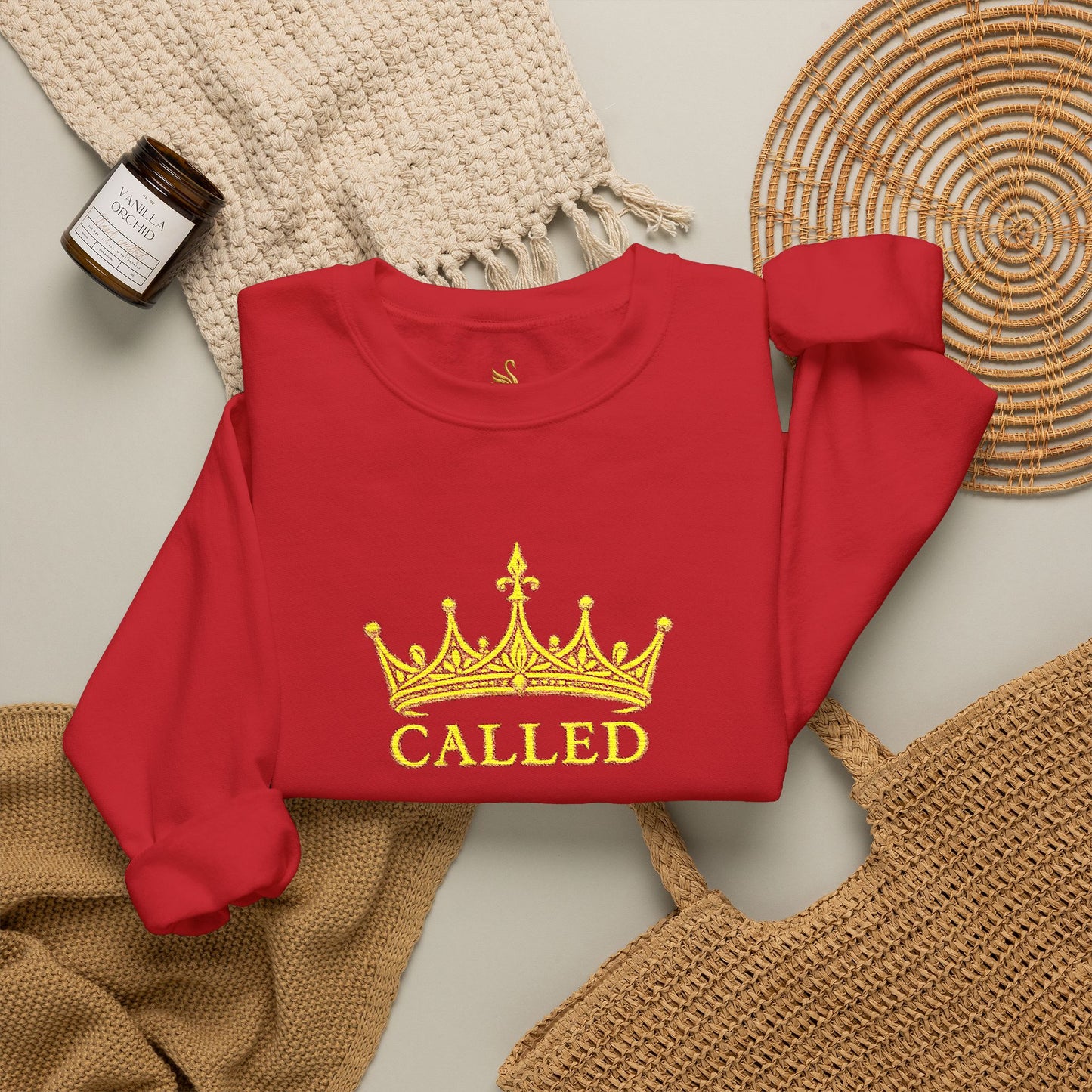 Called Crown Embroidered Sweatshirt