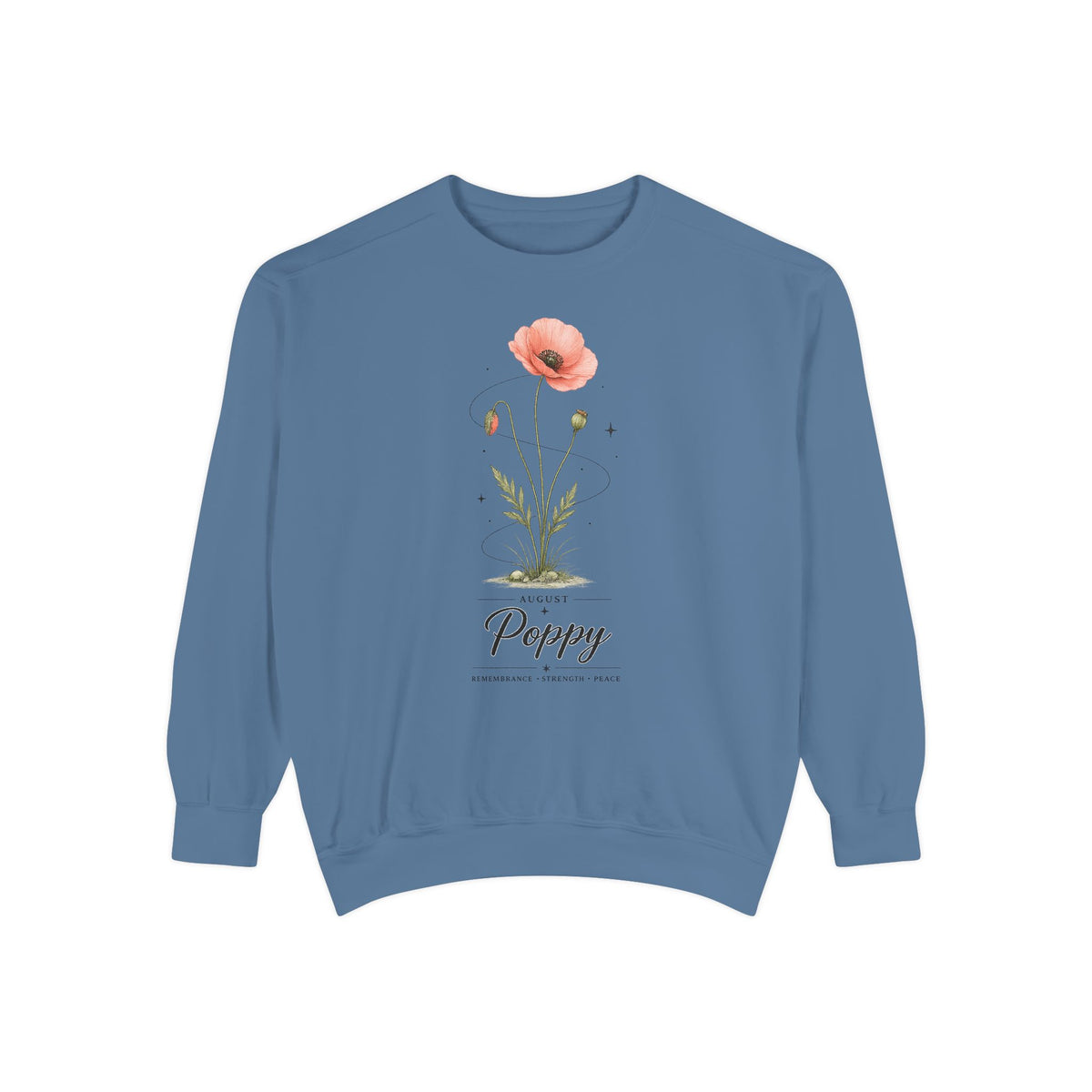 August Birth Flower Sweatshirt