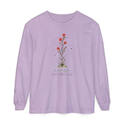 Scarlet Gilia Long Sleeve T-Shirt