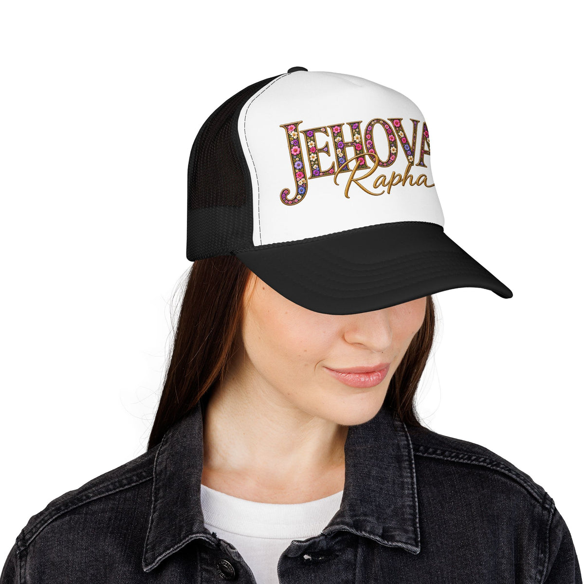 Jehovah Rapha Foam Trucker Hat