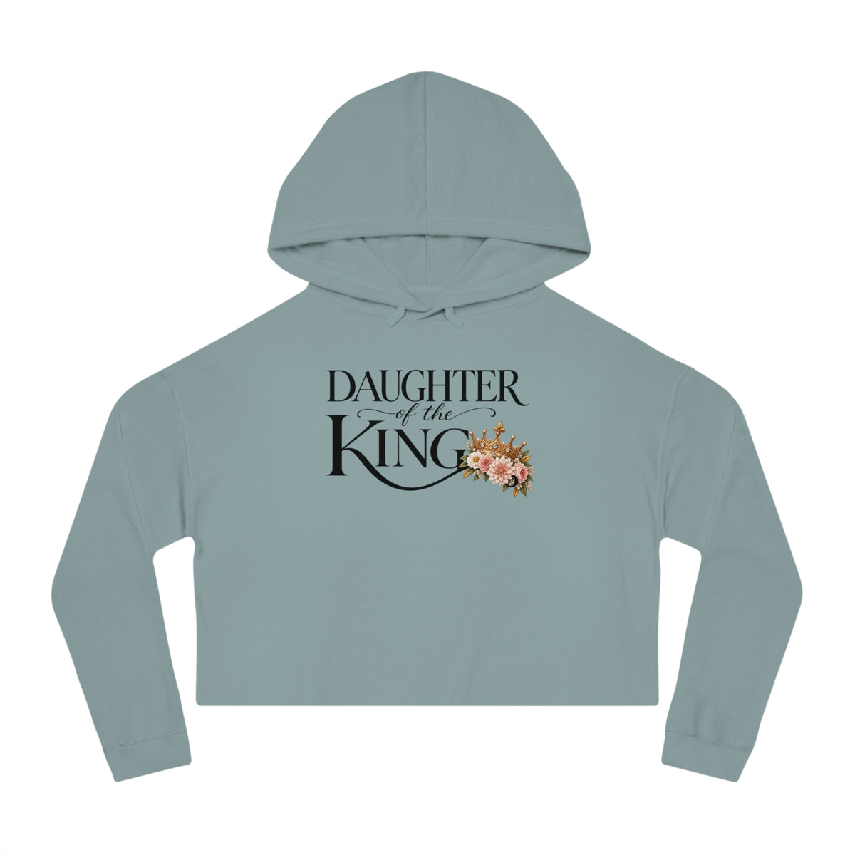 Daughter of the King Cropped Hooded Sweatshirt