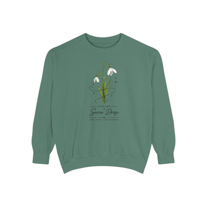 January Birth Flower Sweatshirt