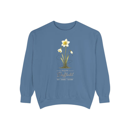 March Birth Flower Sweatshirt