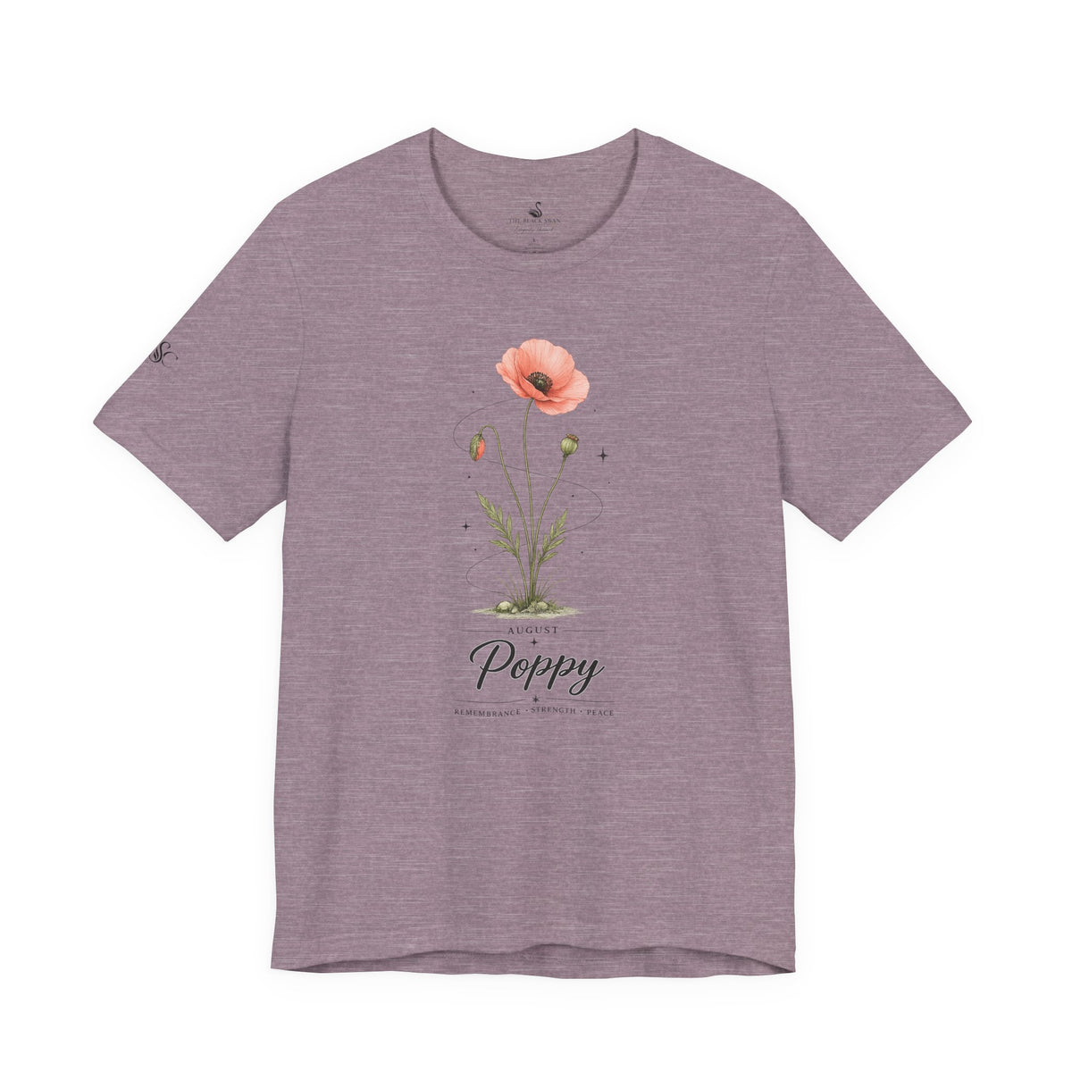 August Birth Flower T-Shirt
