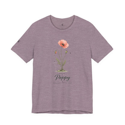 August Birth Flower T-Shirt