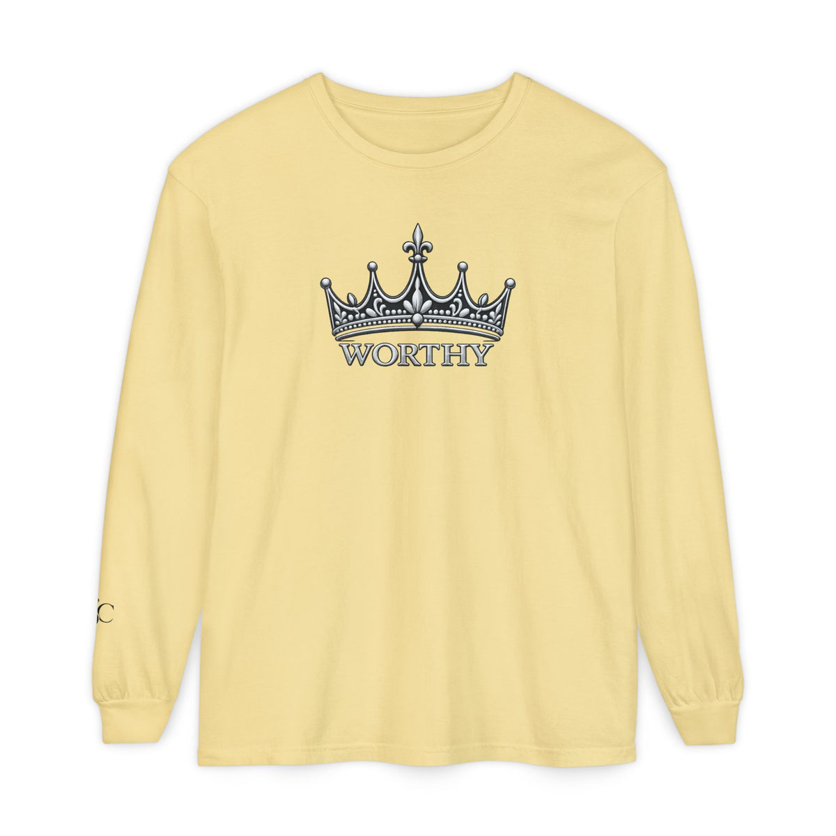 Worthy Crown Long Sleeve T-Shirt