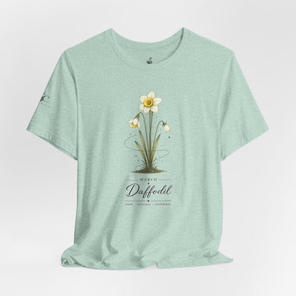 March Birth Flower T-Shirt