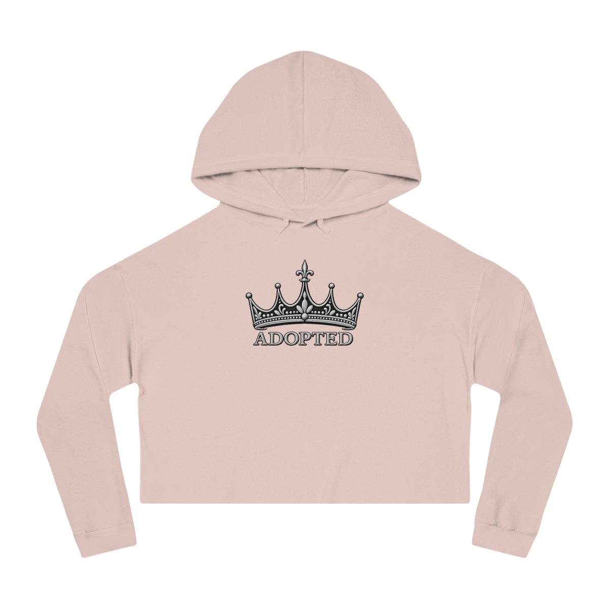 Adopted Crown Cropped Hooded Sweatshirt