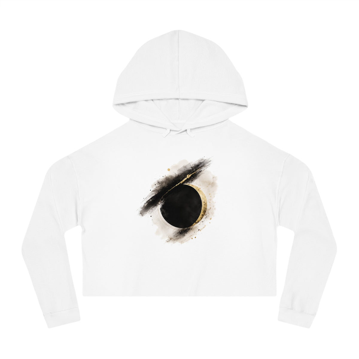 Eclipse Cropped Hooded Sweatshirt