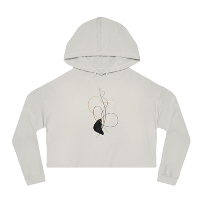 Essence Cropped Hooded Sweatshirt