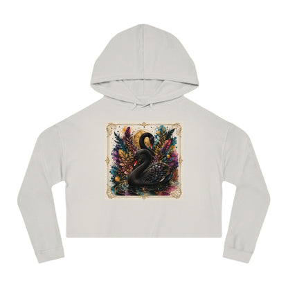 Velvet Flight Cropped Hooded Sweatshirt