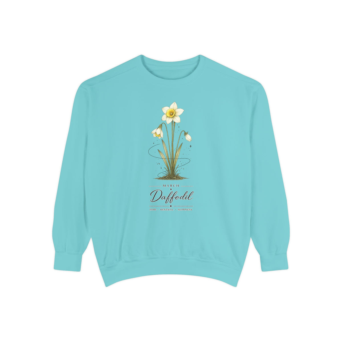 March Birth Flower Sweatshirt