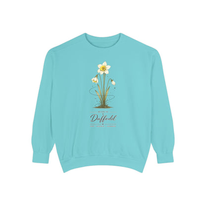 March Birth Flower Sweatshirt