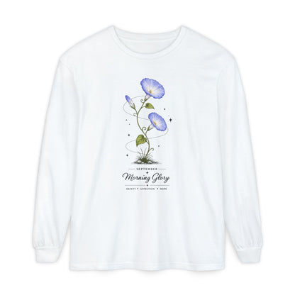 September Birth Flower Long Sleeve T-Shirt