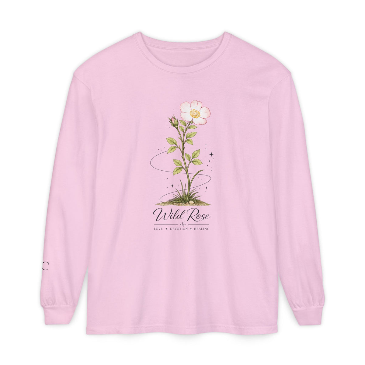 Wild Rose Long Sleeve T-Shirt