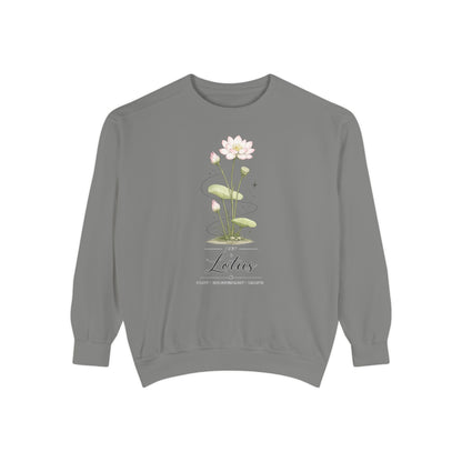July Birth Flower Sweatshirt