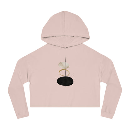 Balance Cropped Hooded Sweatshirt