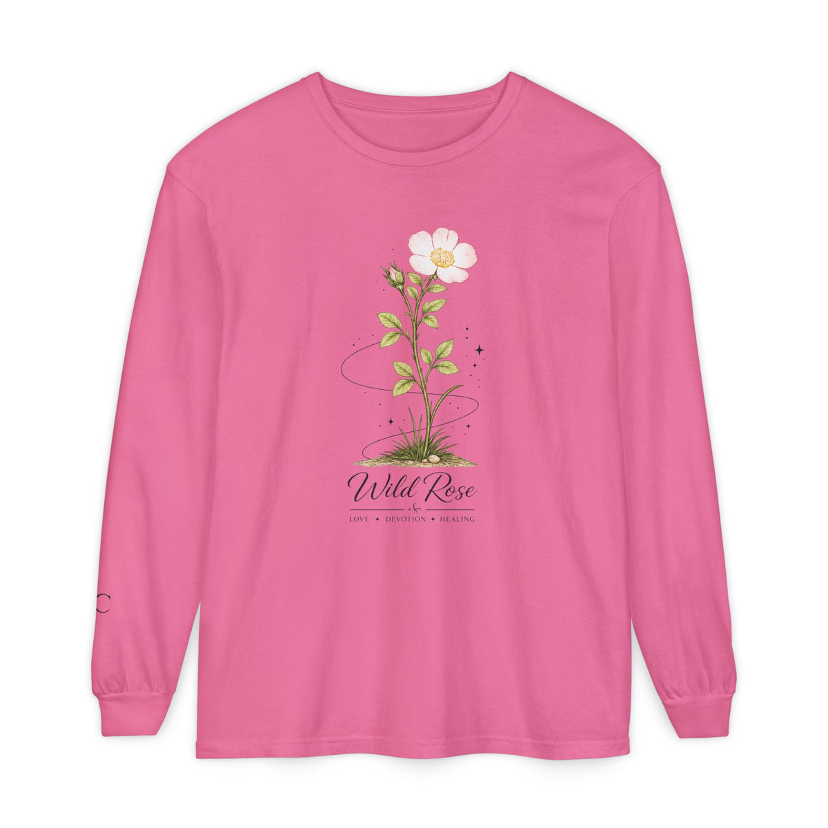 Wild Rose Long Sleeve T-Shirt
