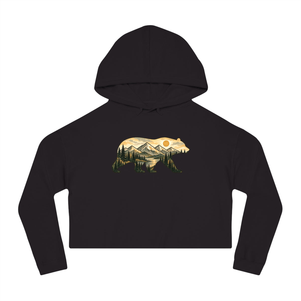Wild Soul Cropped Hooded Sweatshirt