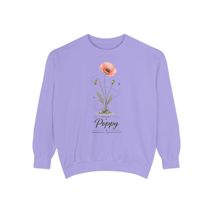 August Birth Flower Sweatshirt