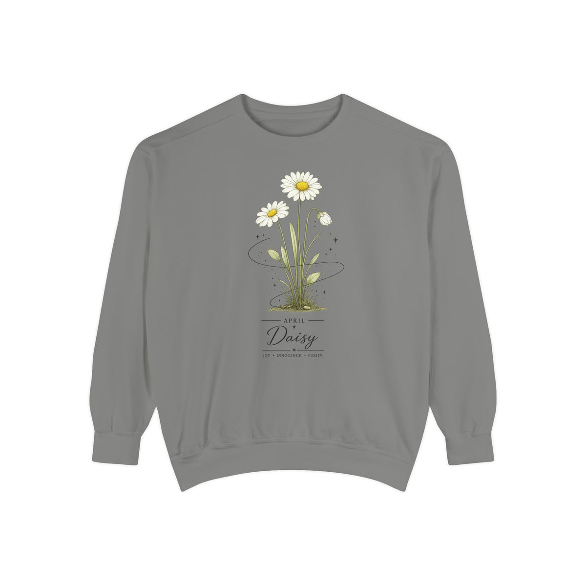 April Birth Flower Sweatshirt