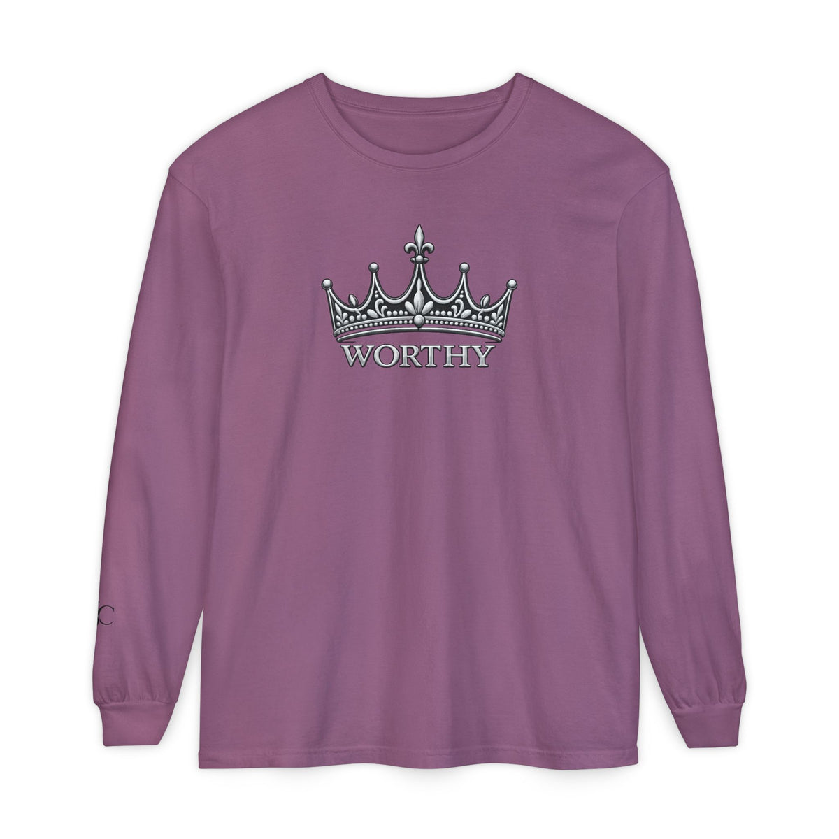 Worthy Crown Long Sleeve T-Shirt