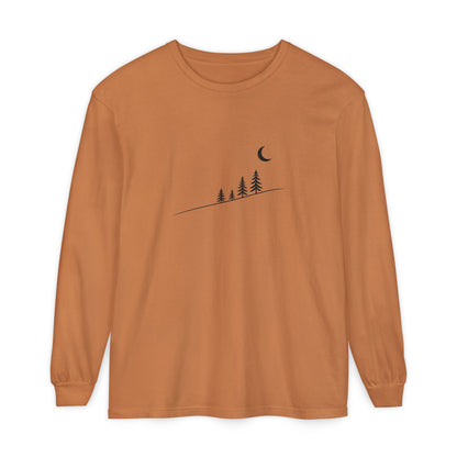 Moonlit Slope Long Sleeve T-Shirt